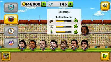 Captura de tela de Puppet Soccer Champions 2015 4