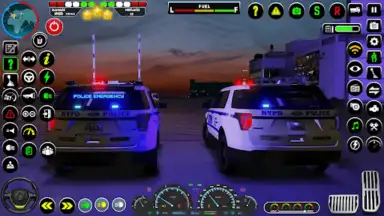 Captura de tela de US Police Games Car Games 3D 4