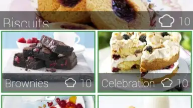 Captura de tela de 100 cakes & bakes recipes 5