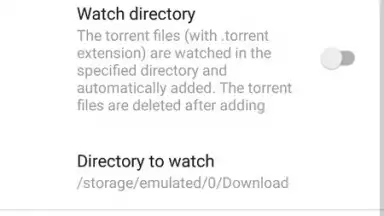 Captura de tela de LibreTorrent 5