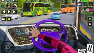Captura de tela de Bus Simulator GT Bus Game 2