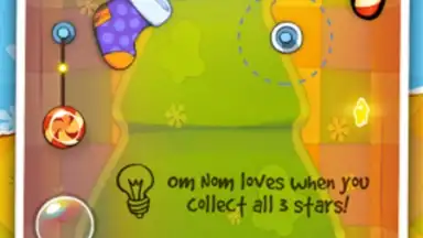 Captura de tela de Cut the Rope: Holiday Gift 3