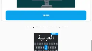 Captura de tela de Easy Arabic keyboard and Typin 2
