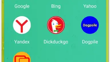 Captura de tela de Google Search Alternatives 1