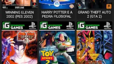 Captura de tela de IGAMES PSX 3
