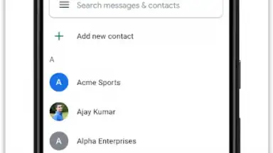 Captura de tela de Google Voice 2