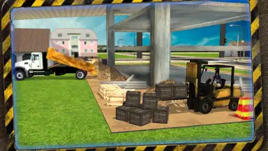 Captura de tela de Construction Trucker 3D Sim 5