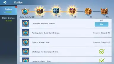 Captura de tela de Tap Legends 11