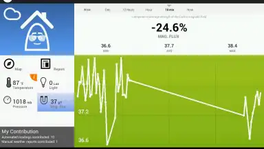 Captura de tela de WeatherSignal 9