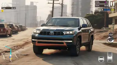 Captura de tela de Offroad Prado Driver Jeep Game 6