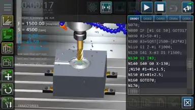 Captura de tela de CNC Milling Simulator 3