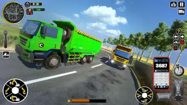 Captura de tela de Excavator Truck Simulator Game 4