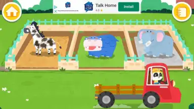 Captura de tela de Baby Panda: Care for animals 3