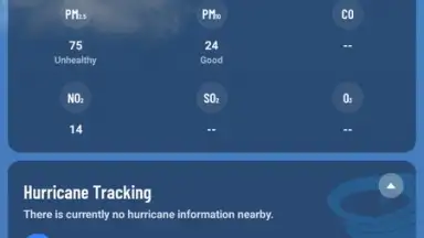 Captura de tela de Live Weather 12