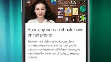 Captura de tela de Samsung Galaxy Life 3