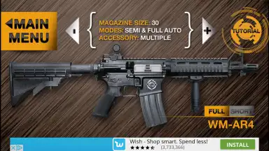 Captura de tela de Weaphones Gun Sim Free Vol 1 8
