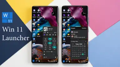 Captura de tela de Win 11 Launcher 5