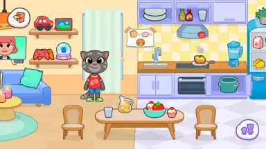 Captura de tela de Talking Tom & Friends: World 1
