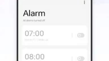 Captura de tela de OPPO Clock 8
