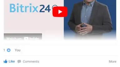 Captura de tela de Bitrix24 8