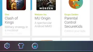 Captura de tela de Cheetah Keyboard 2