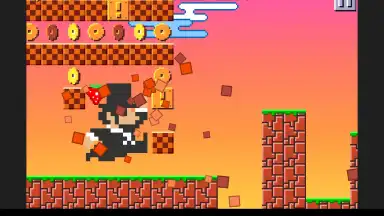 Captura de tela de Super Mega Runners 8 Bit Mario 2