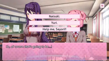 Captura de tela de Doki Doki Literature Club! 14
