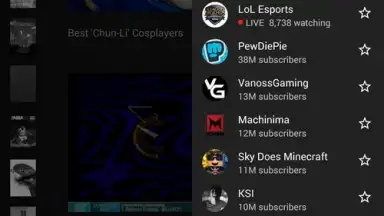 Captura de tela de YouTube Gaming 7