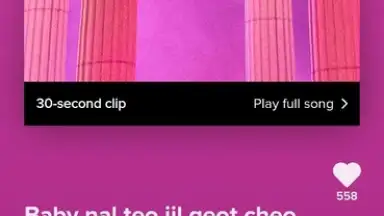 Captura de tela de TikTok Music 6