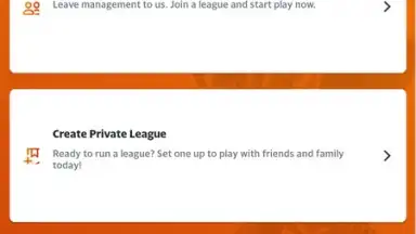 Captura de tela de Yahoo Fantasy Sports 3