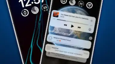 Captura de tela de Lock Screen iOS 16 9