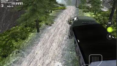 Captura de tela de Snow Runer : driving games 1
