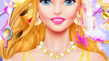 Captura de tela de Hair Nail Salon: Makeup Games 6