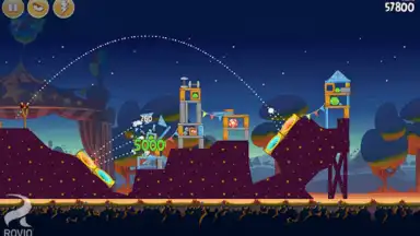 Captura de tela de Angry Birds Seasons 3