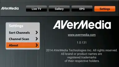 Captura de tela de AVerTV Mobile 11