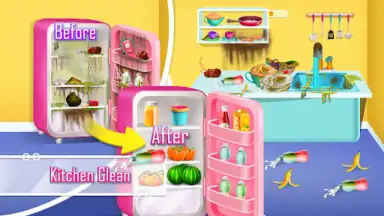 Captura de tela de Home Clean - Design Girl Games 21