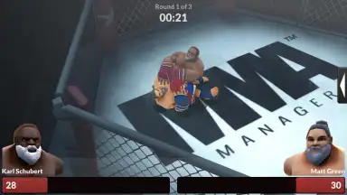 Captura de tela de MMA Manager 1