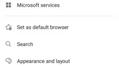 Captura de tela de Microsoft Edge Beta 11