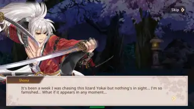Captura de tela de Samurai Blade: Yokai Hunting 1