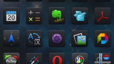 Captura de tela de (FREE)Andy GO Launcher Theme 1