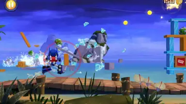 Captura de tela de Angry Birds Transformers 6
