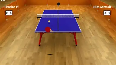 Captura de tela de Virtual Table Tennis 1