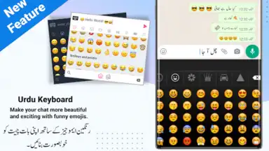 Captura de tela de Urdu English Keyboard Emoji 5