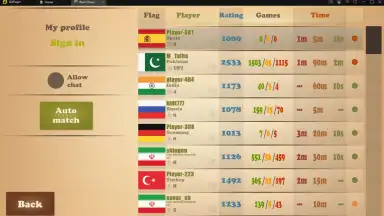 Captura de tela de Real Chess 4