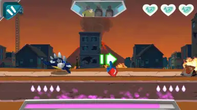 Captura de tela de Transformers Rescue Bots: Disaster Dash 10