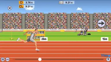 Captura de tela de Ragdoll Runners 4