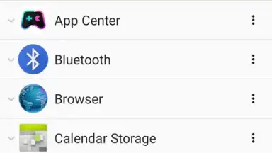 Captura de tela de Activity Launcher 13