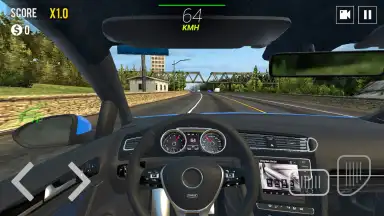 Captura de tela de Racing in Car 2021 10