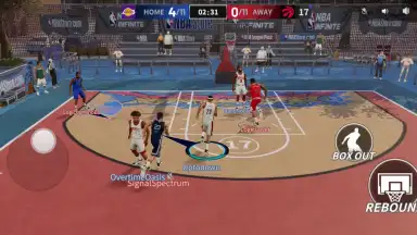 Captura de tela de NBA Infinite 4
