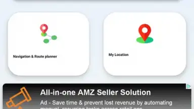 Captura de tela de GPS Road Map 3